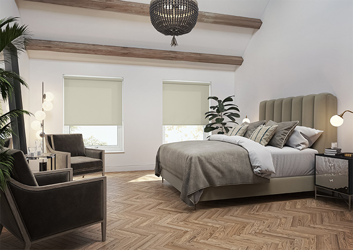 Roma, Mushroom - Twist&Fit Roller Blind - Image 7
